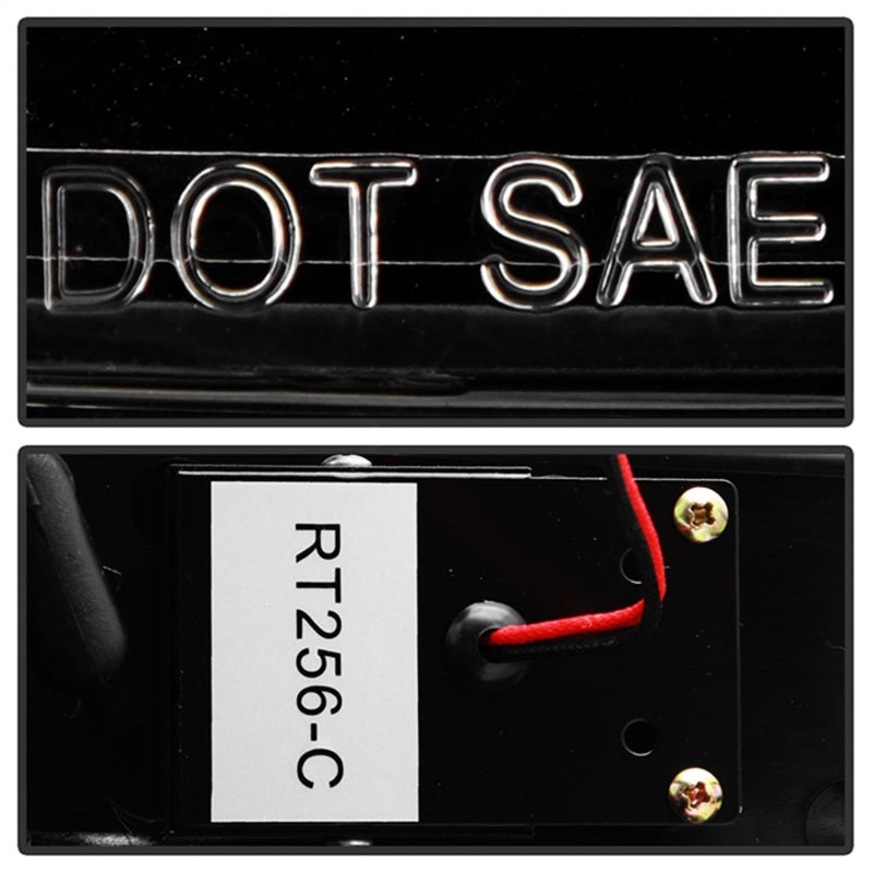 Spyder 16-19 Honda Civic 5 Door Hatchback Light Bar LED Tail Lights - Black Chrome(ALT-YD-HC16HB-BC) Tail Lights SPYDER