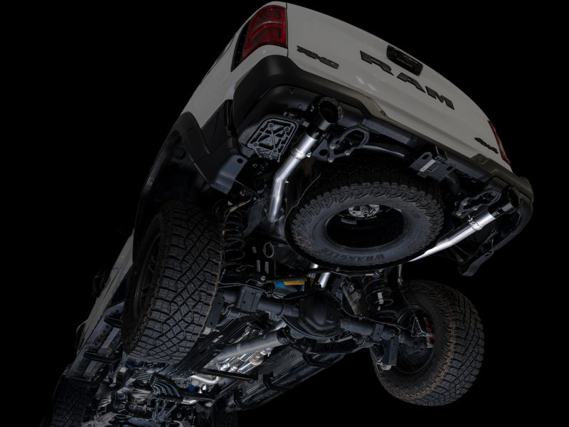 AWE Tuning 2025+ RAM 1500 RHO 3.0 I6 TT 0FG Dual Rear Exit Cat-Back Exhaust - Diamond Black Tips Catback AWE Tuning