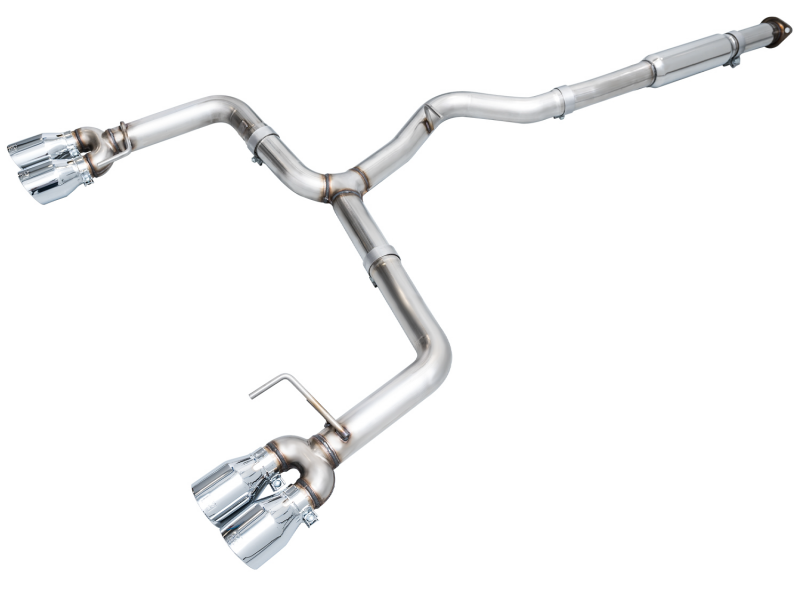 AWE Tuning 2022+ VB Subaru WRX Track Edition Exhaust - Chrome Silver Tips Catback AWE Tuning