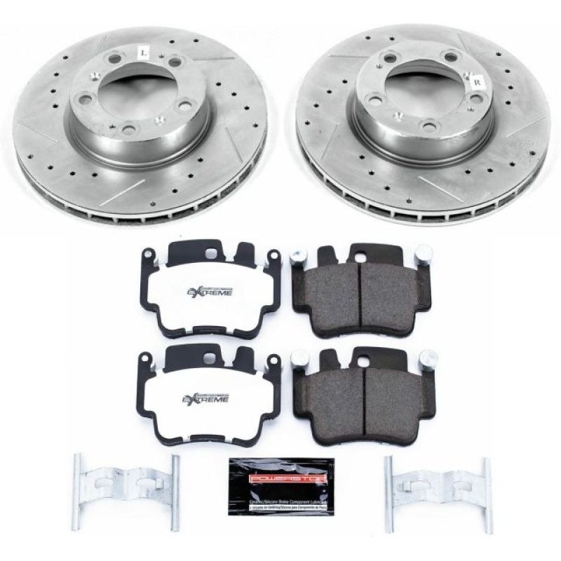 Power Stop 99-05 Porsche 911 Front Z26 Street Warrior Brake Kit Brake Kits - Performance D&S PowerStop