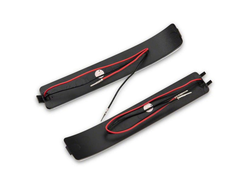 Raxiom 09-14 Ford F-150 Axial Series White LED Mirror Turn Signal- Clear Side Mirrors Raxiom