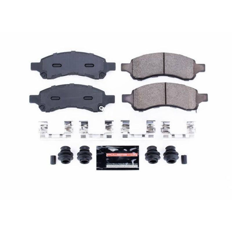 Power Stop 08-17 Buick Enclave Front Z23 Evolution Sport Brake Pads w/Hardware Brake Pads - Performance PowerStop