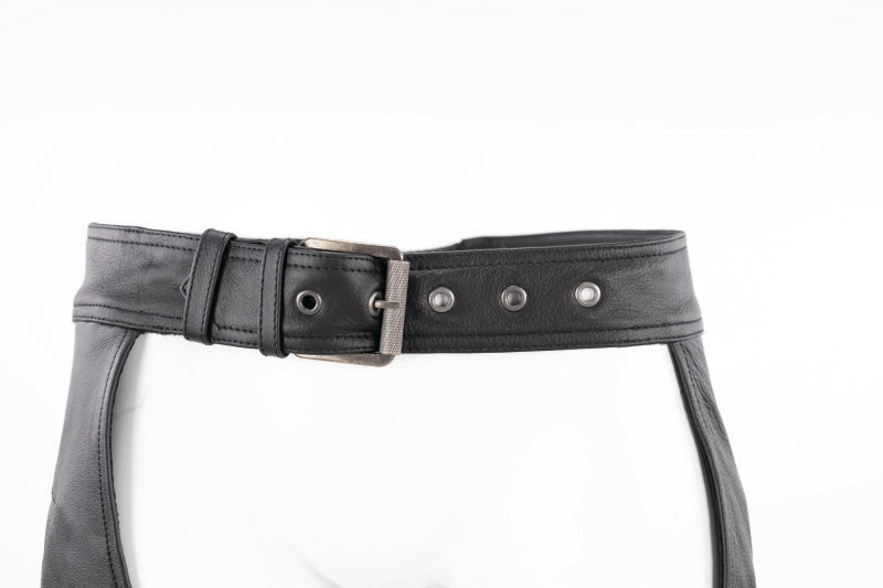 Kuryakyn Leather By River Road Sierra Leather Chaps Black Womens - Small Pants Kuryakyn