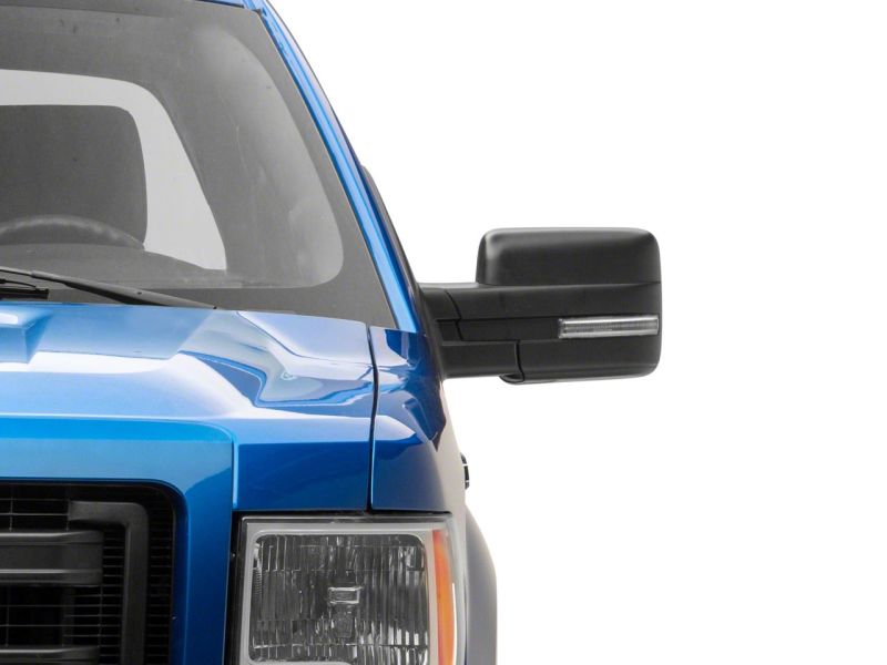 Raxiom 09-14 Ford F-150 Axial Series LED Sequential Mirror Mounted Turn Signals- Smoked Side Mirrors Raxiom
