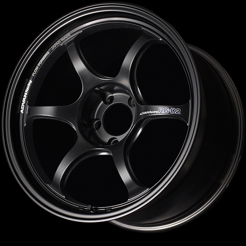 Advan RG-D2 for Truck 18x9.0 / +00 Offset / 6x139.7 / 112mm Bore / Semi Gloss Black Wheels - Cast Advan