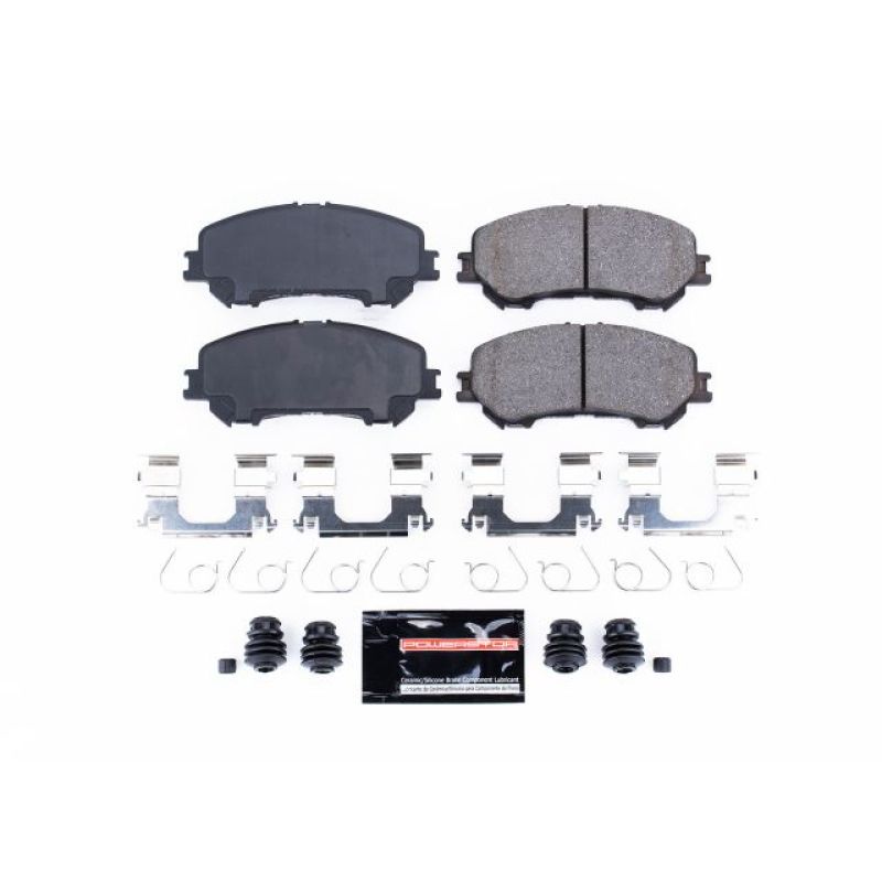 Power Stop 14-19 Nissan Rogue Front Z23 Evolution Sport Brake Pads w/Hardware Brake Pads - Performance PowerStop