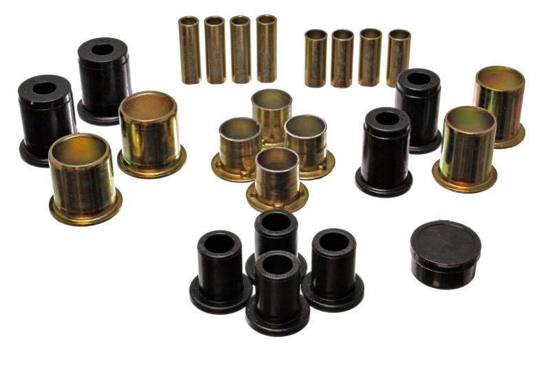 Energy Suspension 91-96 Buick LeSabre / 90-94 Chevy Astro Black Front Lower and Upper Control Arm Bu Bushing Kits Energy Suspension