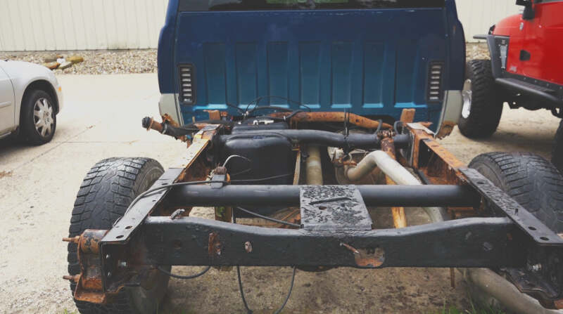 Rust Buster Rear Shock Crossmember GM Pick Up Trucks Crossmembers RustBuster