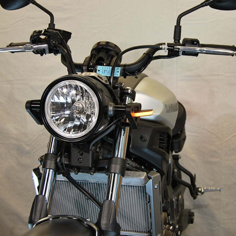 New Rage Cycles 22+ Yamaha XSR 700 Front Turn Signals w/Load EQ Lights Corner New Rage Cycles