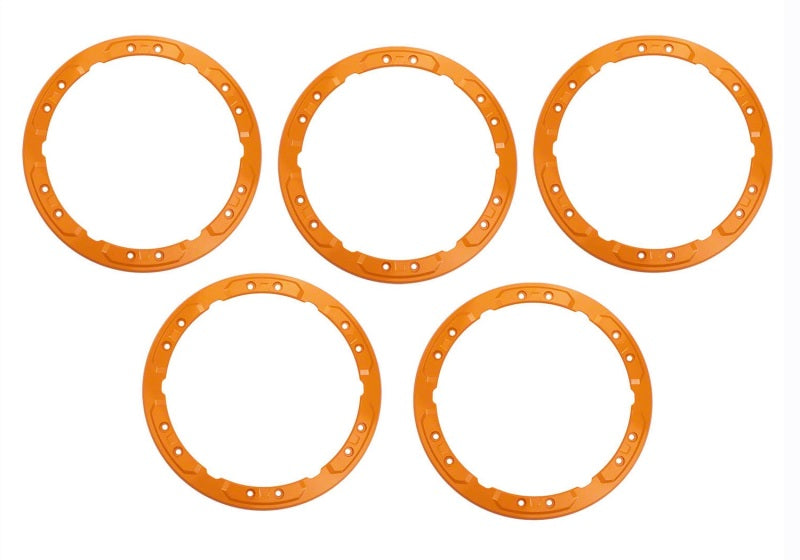 Ford Racing 2021+ Ford Bronco Functional Bead Lock Ring Kit - Orange Wheel Accessories Ford Racing