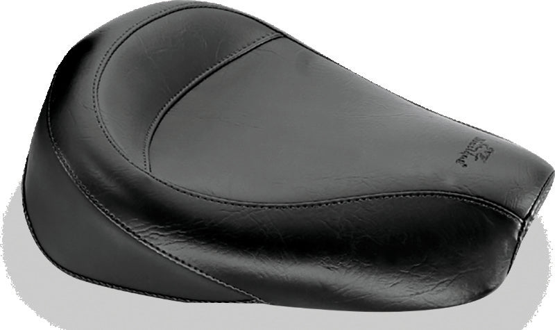 Mustang 82-03 Harley Sportster Standard Touring Solo Seat - Black Solo Motorcycle Seats Mustang Motorcycle
