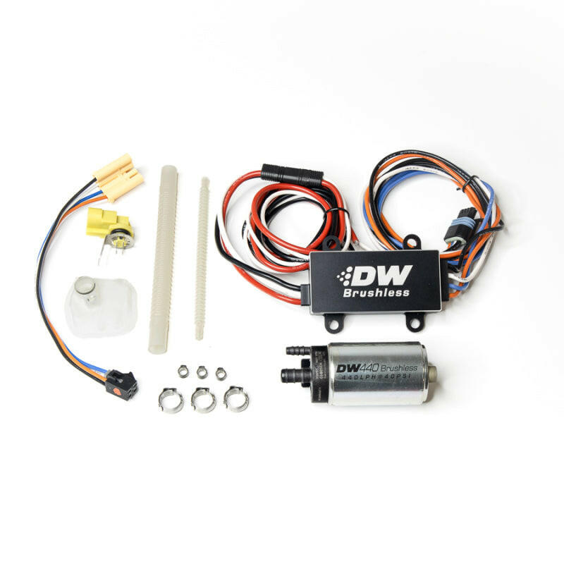 DeatschWerks DW440 440lph Brushless Fuel Pump Single/Dual Controller & Install 11-14 Ford Mustang GT Fuel Pumps DeatschWerks