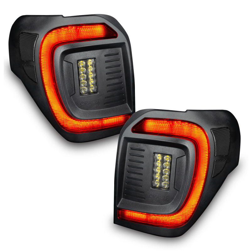 Oracle 14-23 Toyota 4Runner Black Series Lensless Flush Style LED Tail Lights - Tinted Tail Lights ORACLE Lighting