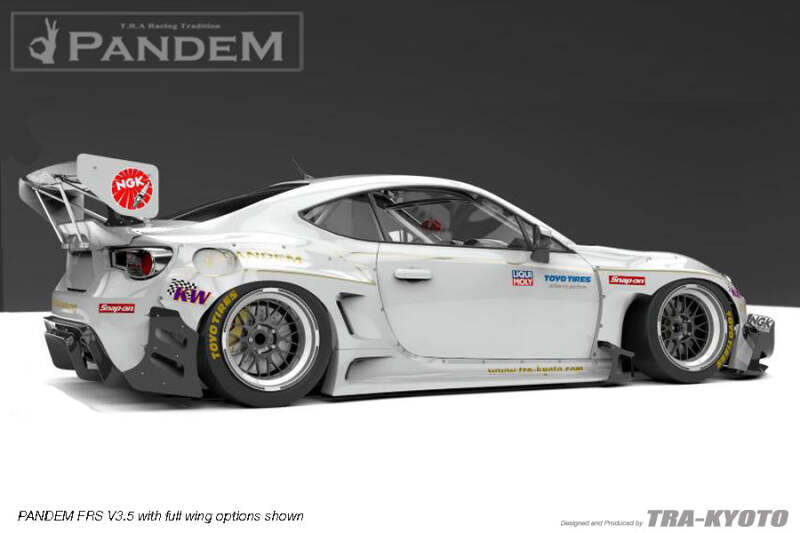 GReddy 86/FRS/BRZ V3.5 Pandem Front Splitter Lips & Splitters GReddy