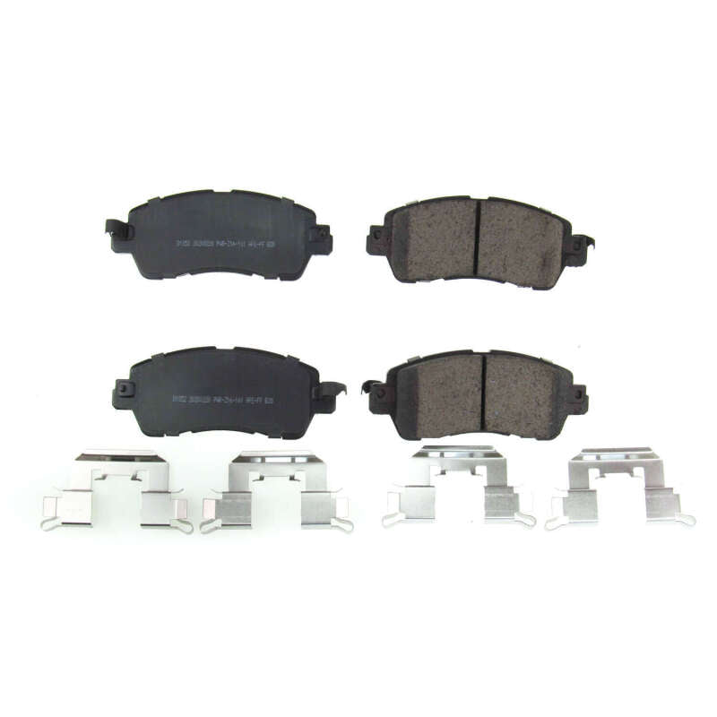 Power Stop 2016 Scion iA Front Z17 Evolution Ceramic Brake Pads w/Hardware Brake Pads - OE PowerStop