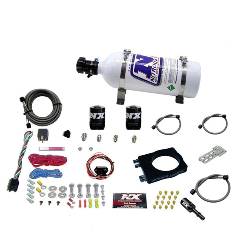 Nitrous Express Dodge Hemi Nitrous Plate Kit (50-400HP) w/5lb Bottle Nitrous Systems Nitrous Express