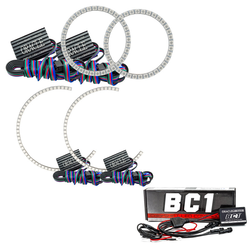 Oracle Infiniti G37 Coupe 08-10 Halo Kit - ColorSHIFT w/ BC1 Controller Headlights ORACLE Lighting