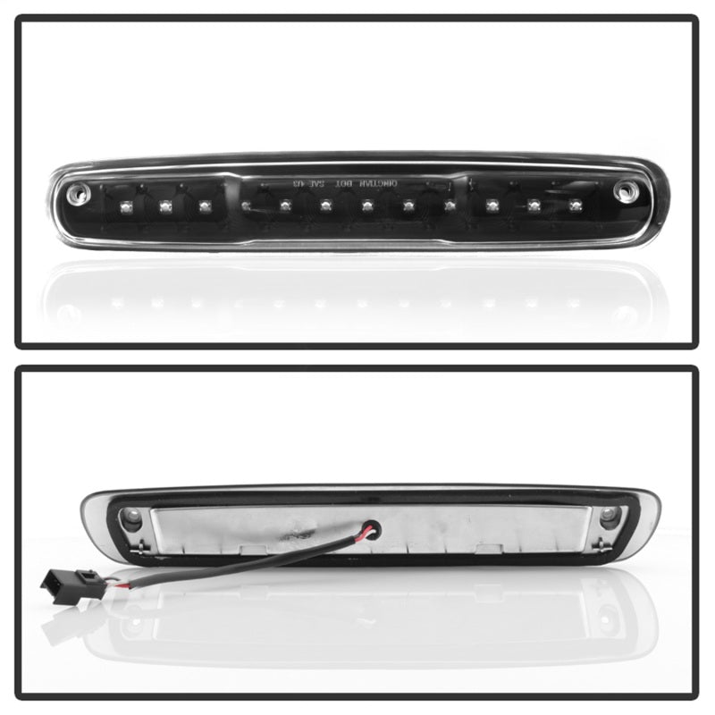 xTune Chevy Silverado 07-13 / GMC Sierra 07-13 LED 3RD Brake Light - Black BKL-CSIL07-LED-BK Brake Lights SPYDER