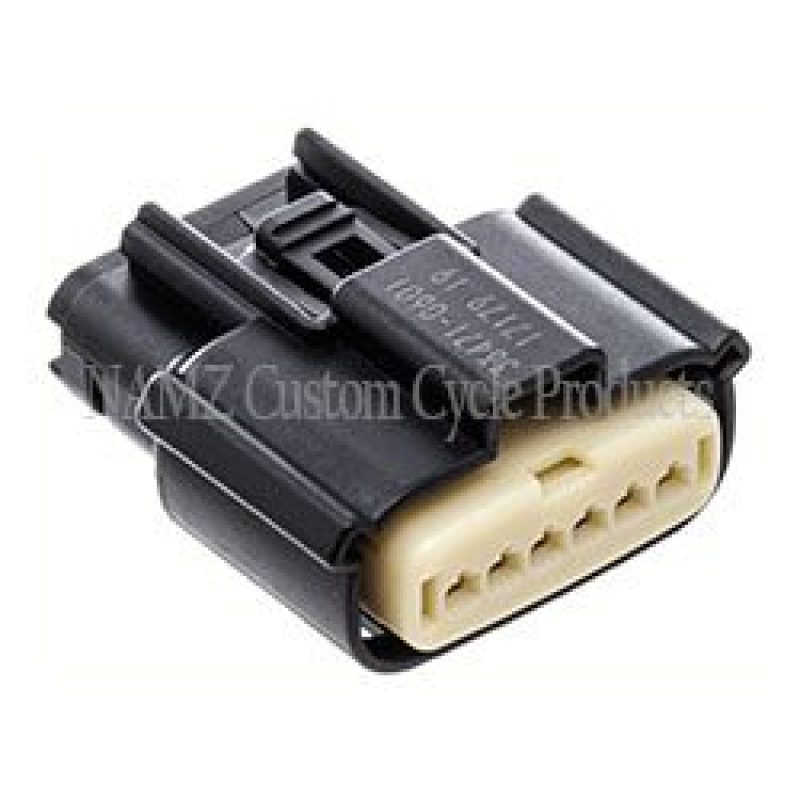 NAMZ 08-23 Molex MX-150 6-Position Female Connector Throttle Control Actuator - Blk (HD 72483-08BK) Wiring Connectors NAMZ
