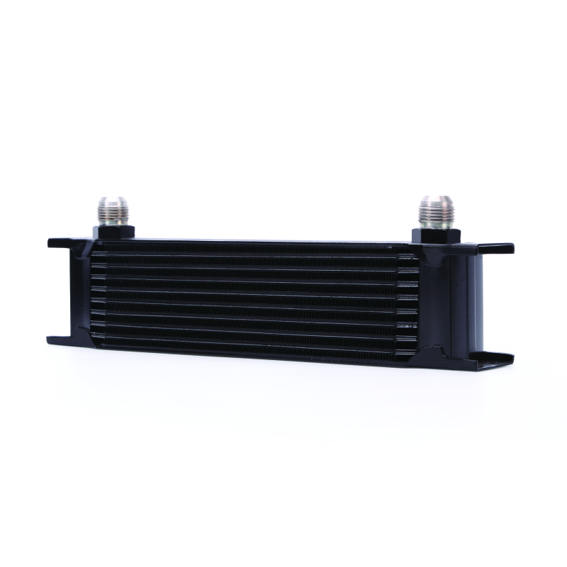 Mishimoto Universal 10 Row Oil Cooler - Black Oil Coolers Mishimoto