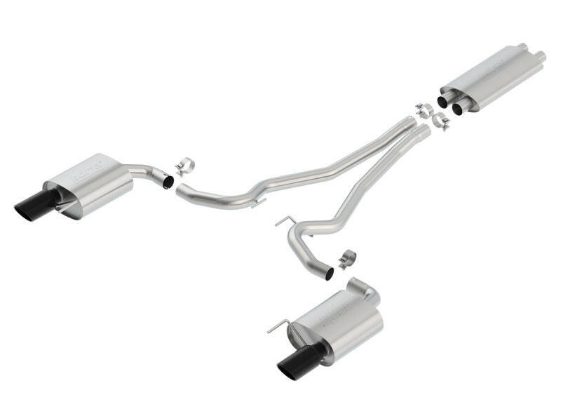 Borla 15-17 Ford Mustang GT 5.0L AT/MT Cat-Back Exhaust Catback Borla