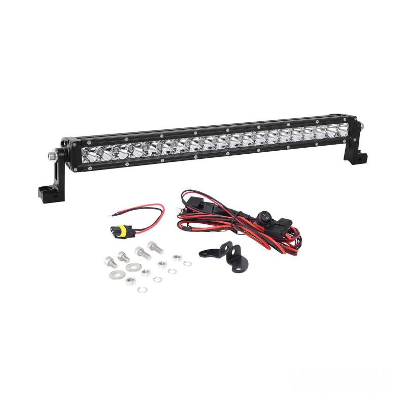Westin Xtreme LED Light Bar Low Profile Single Row 20 inch Flex w/5W Cree - Black Light Bars & Cubes Westin