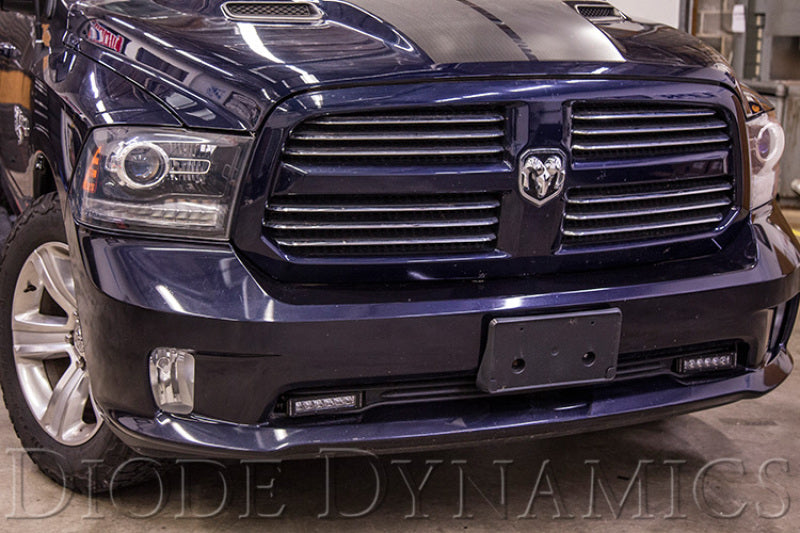 Diode Dynamics Ram 2013 SportExpress Stage Series 6 In Kit - Amber Driving Light Bars & Cubes Diode Dynamics