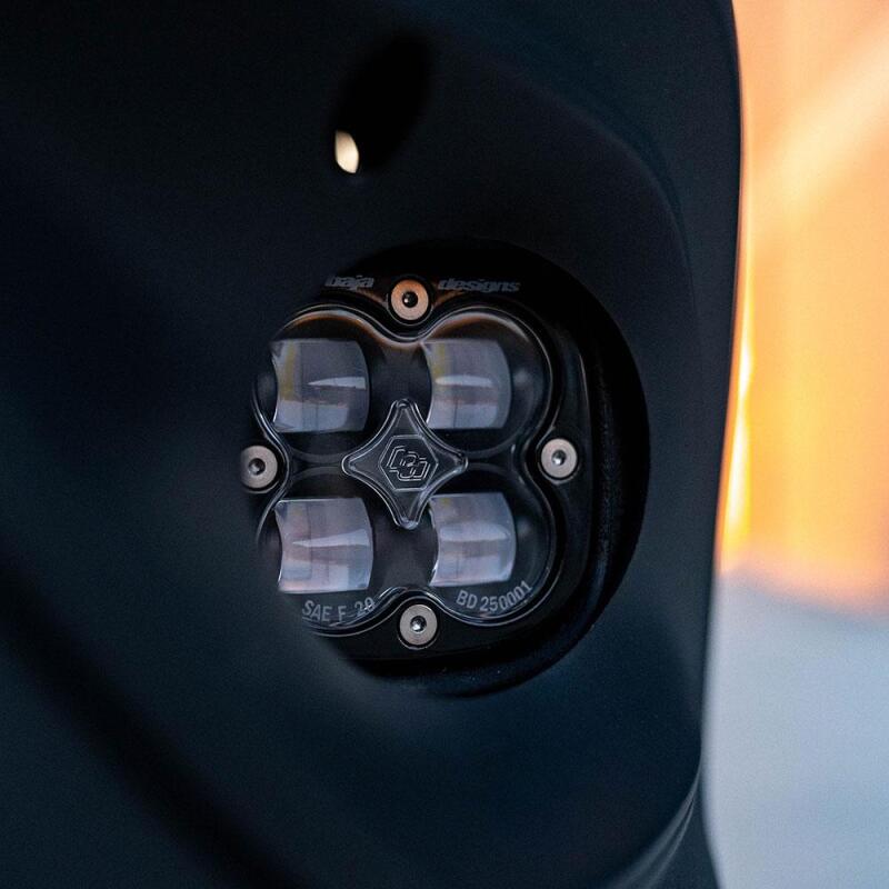 Baja Designs 14-18 Mercedes Sprinter Van Squadron SAE Fog Pocket Light Kit - Clear Light Bars & Cubes Baja Designs