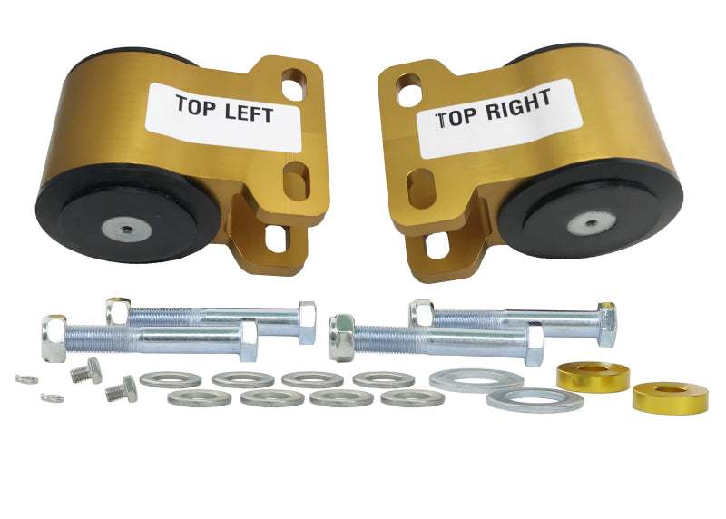 Whiteline 08+ Ford Focus / 04-09 Mazda 3 Front Anti-Lift/Caster - C/A Lower Inner Rear Bushing Bushing Kits Whiteline