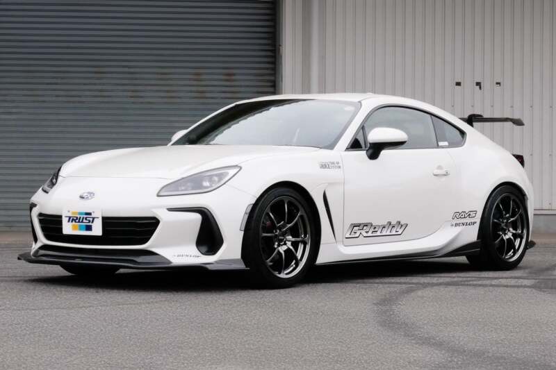 GReddy 2022+ Subaru BRZ X VOLTEX Aero Kit Front Under Spoiler CFRP Lips & Splitters GReddy