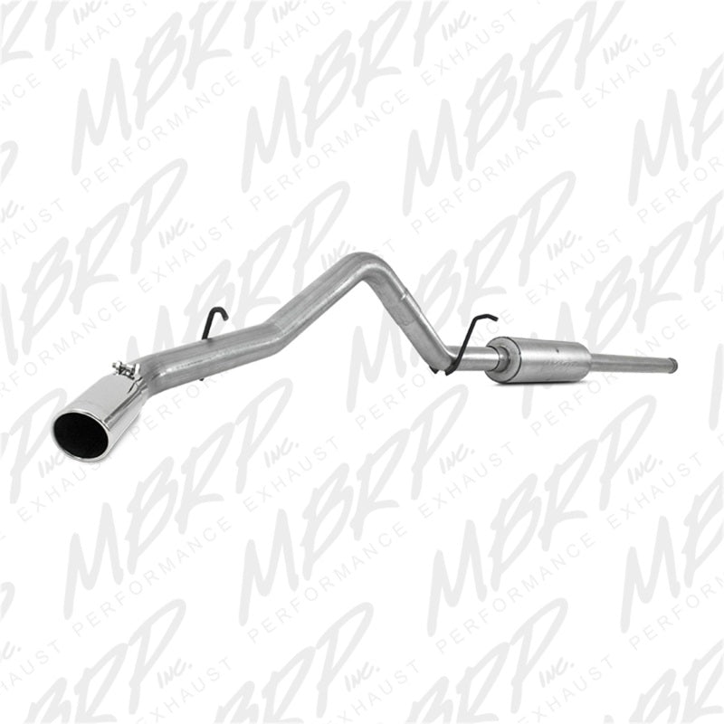 MBRP 14 Chevy/GMC 1500 Silverado/Sierra 4.3L V6/5.3L V8 Single Side Exit AL 3in Cat Back Exhaust Catback MBRP