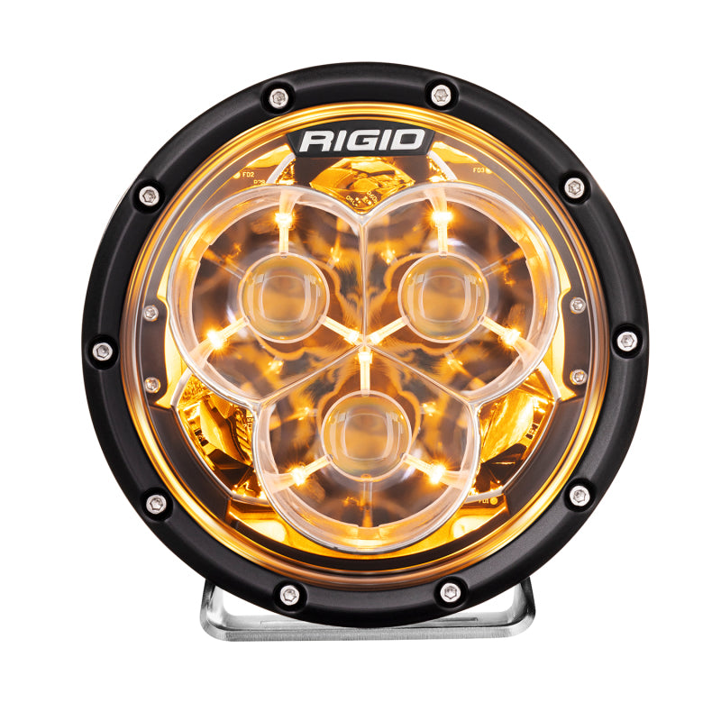 Rigid Industries 360-Series Laser 6in Amber Backlight Light Bars & Cubes Rigid Industries