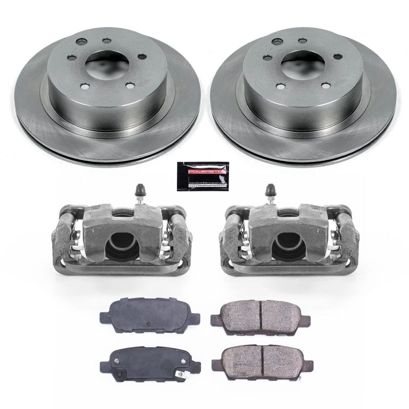 Power Stop 14-17 Nissan Juke Rear Autospecialty Brake Kit w/Calipers Brake Kits - OE PowerStop