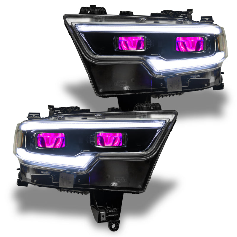 Oracle 19-21 RAM 1500 RGB Headlight Demon Eye Kit - LED Projector - w/o Controller Headlights ORACLE Lighting