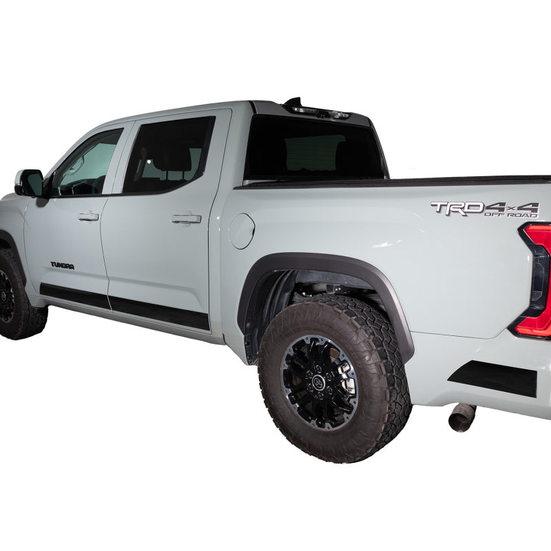 Putco 22-24 Toyota Tundra CrewMax (4.5in Tall 5 Pcs) Black Platinum Rocker Panels Body Armor & Rock Rails Putco