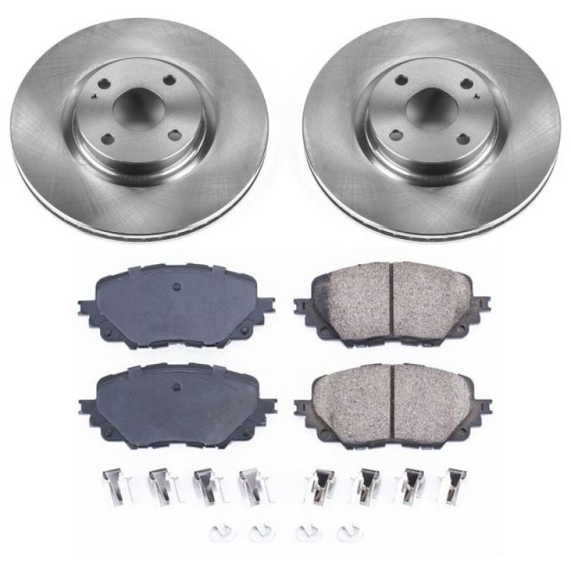 Power Stop 17-19 Fiat 124 Spider Front Autospecialty Brake Kit Brake Kits - OE PowerStop