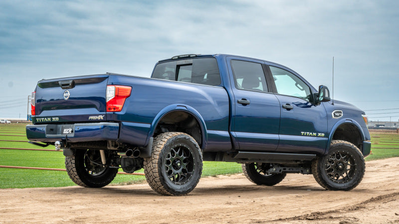 Borla 16-24 Nissan Titan XD S-Type Cat Back Exhaust - Black Chrome Catback Borla