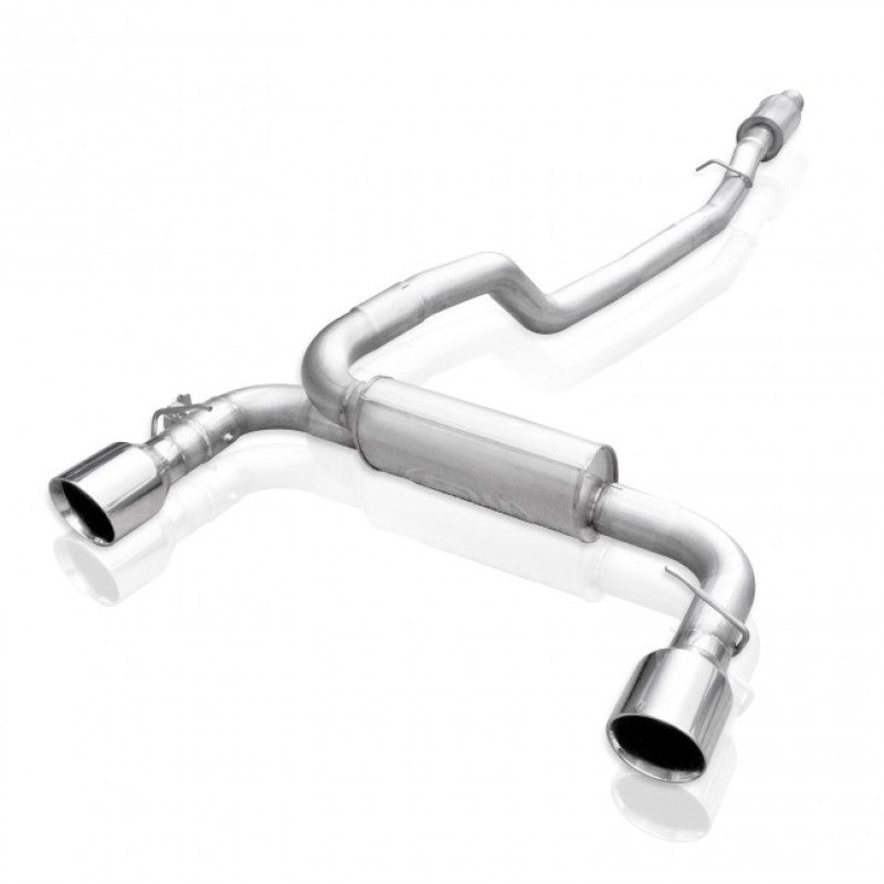 Stainless Works 2016-18 Ford Focus RS 3in Catback Vintage Round Muffler 5in Tips Headers & Manifolds Stainless Works