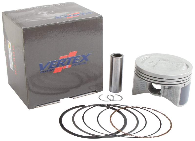 Vertex Piston 2014 Yamaha YFM 450 DAE Grizzly 4x4 Hunter 450cc +050mm OS Cast Replica Piston Kit Piston Sets - Powersports Vertex Pistons
