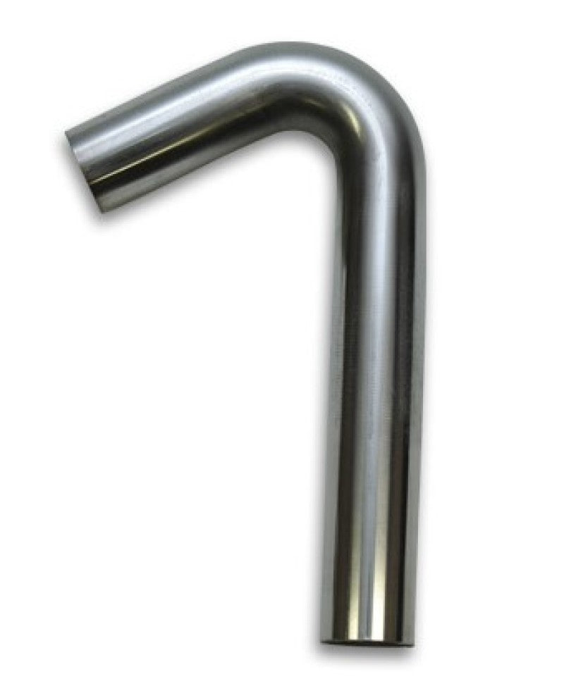 Vibrant 4in OD x 4in CLR 304 Stainless Steel Tubing 120 Degree Mandrel Bend Steel Tubing Vibrant