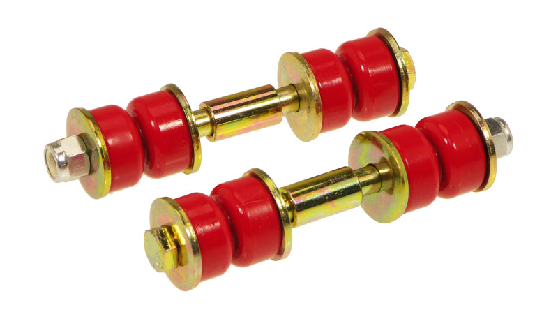 Prothane Universal End Link - 2 3/8in Mounting Length - Red Sway Bar Bushings Prothane