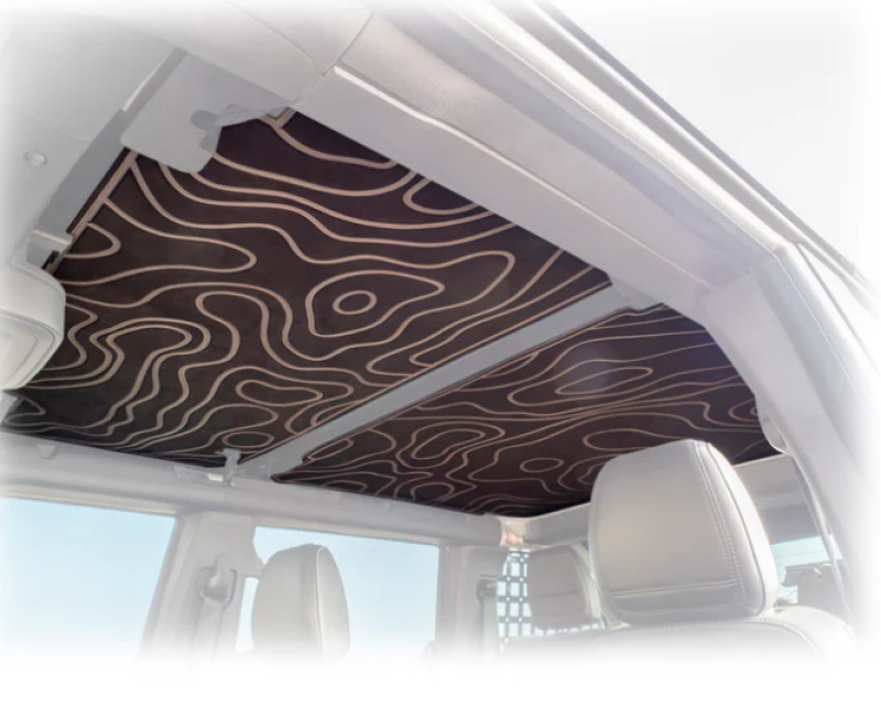 Turn Offroad 2021+ Ford Bronco Foam Headliner for TR10 Hardtop Black Hard Top Accessories TURN Offroad