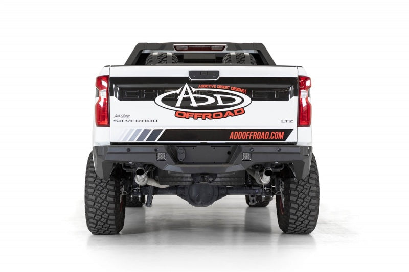 Addictive Desert Designs 2019-2020 Chevrolet Silverado 1500 Stealth Rear Bumper Bumpers - Steel Addictive Desert Designs