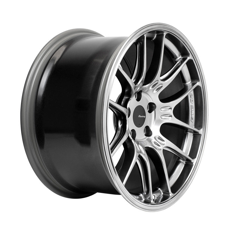 Enkei GTC02 18x10 5x112 32mm Offset 66.5mm Bore Hyper Silver Wheel Wheels - Cast Enkei