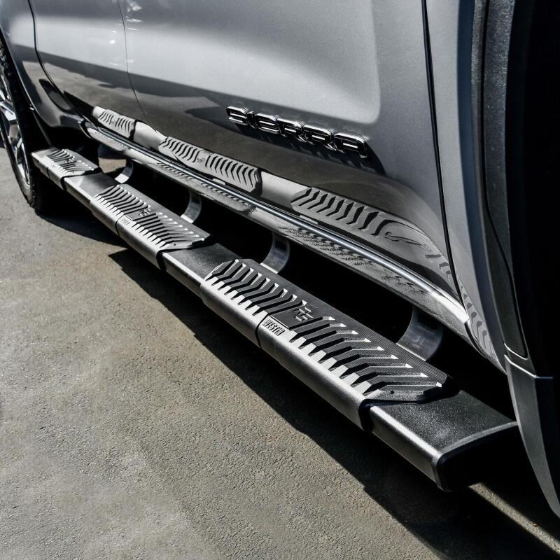 Westin 2019 Chevrolet Silverado/Sierra 1500 Crew Cab (6.5ft) R5 Modular Nerf Step Bars - Black Nerf Bars Westin
