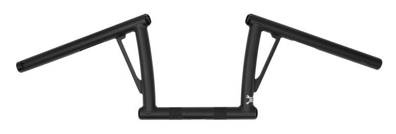 Burly Brand Viejocito Bar 8in - Textured Black Handlebars Burly Brand