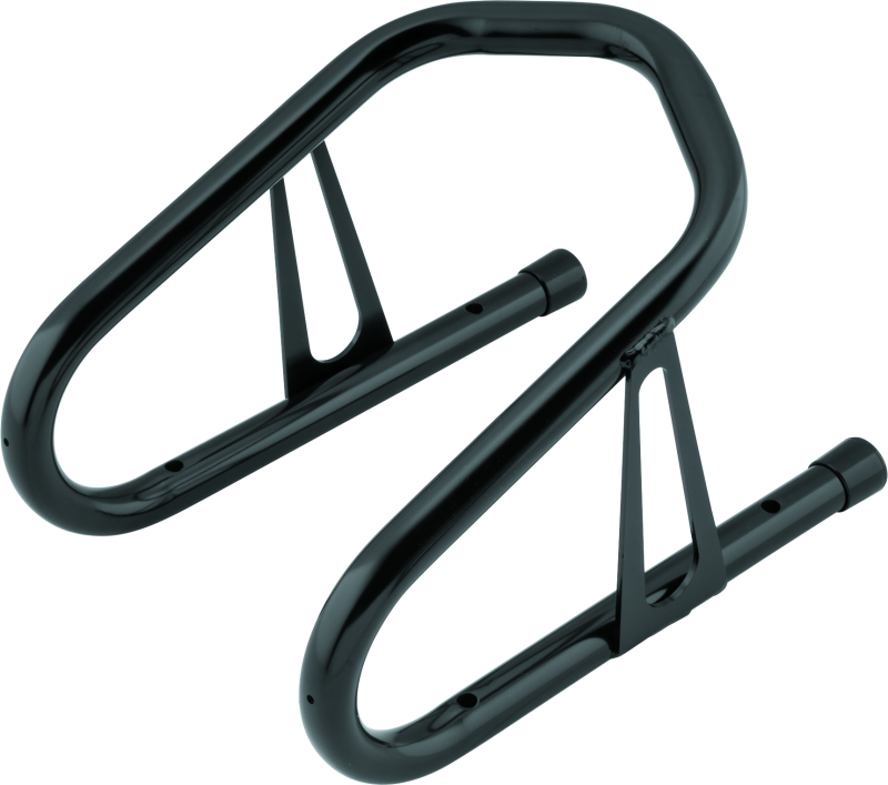 BikeMaster 6-1/2in Wheel Chock - Black Wheel Accessories BikeMaster