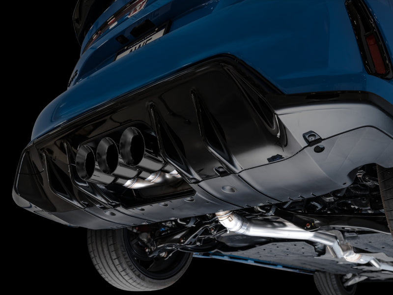 AWE Tuning 2023 Honda Civic Type R FL5 Touring Edition Exhaust w/ Triple Diamond Black Tips Catback AWE Tuning