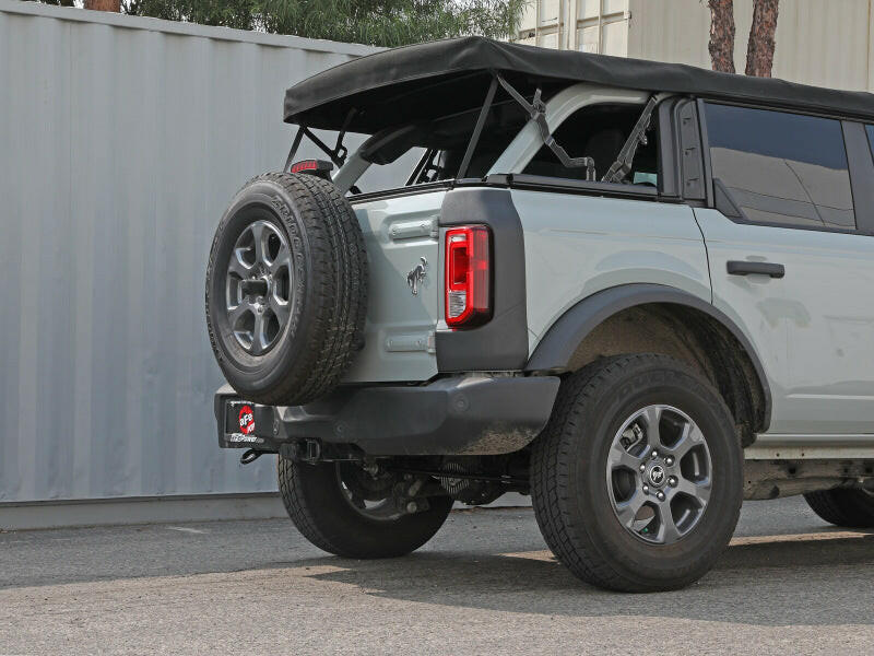 aFe Apollo GT Series 3in 409SS Cat-Back Ford Bronco 2021 L4 2.3L/V6 2.7L - Polished Catback aFe