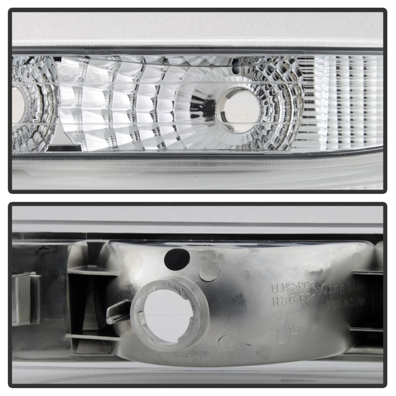 xTune Chevy Silverado 99-02 / Chevy Suburban/Tahoe 00-06 Amber Bumper Lights Euro CBL-JH-CS99-AM-E Tail Lights SPYDER